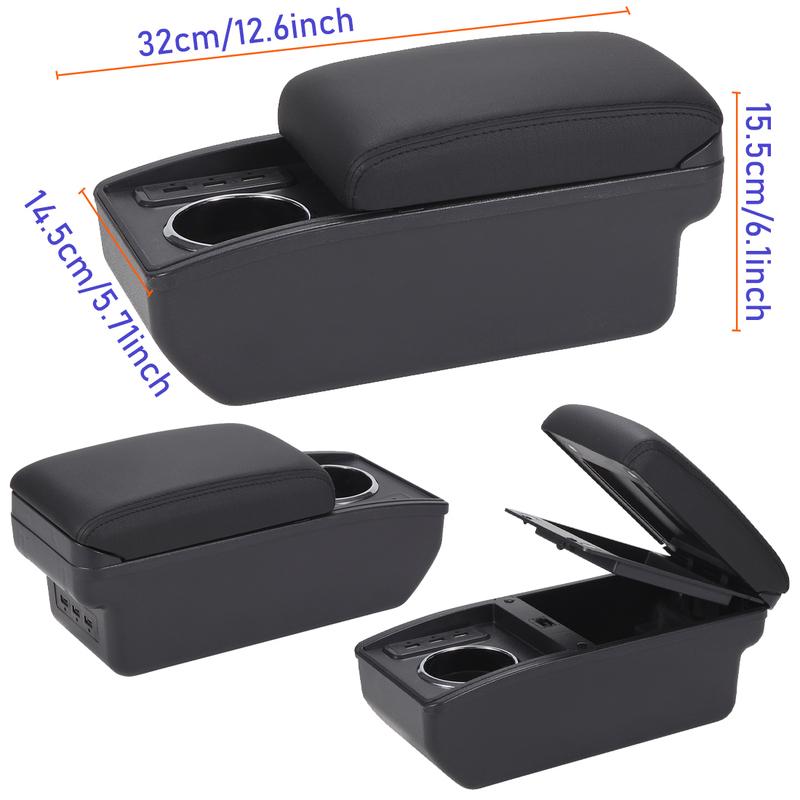 For Renault Clio 4 Armrest Box For Renault Captur Clio 3 III IV Car Armrest Auto Storage Box Dedicated Interior Car Accessories