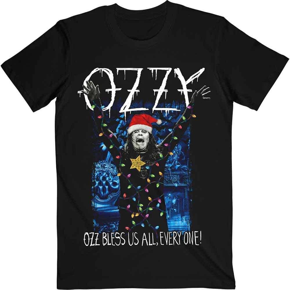 Ozzy Osbourne Unisex T-Shirt: Arms Out Holiday (Medium) 2XL