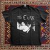 NEW The Cure Robert Smith Tshirt Short Sleeve Black Cotton TshirtSize S5XL Unisex T-Shirt
