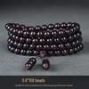 Golden Sandalwood Buddhist Prayer Bracelet: 108 Green Sandalwood Beads