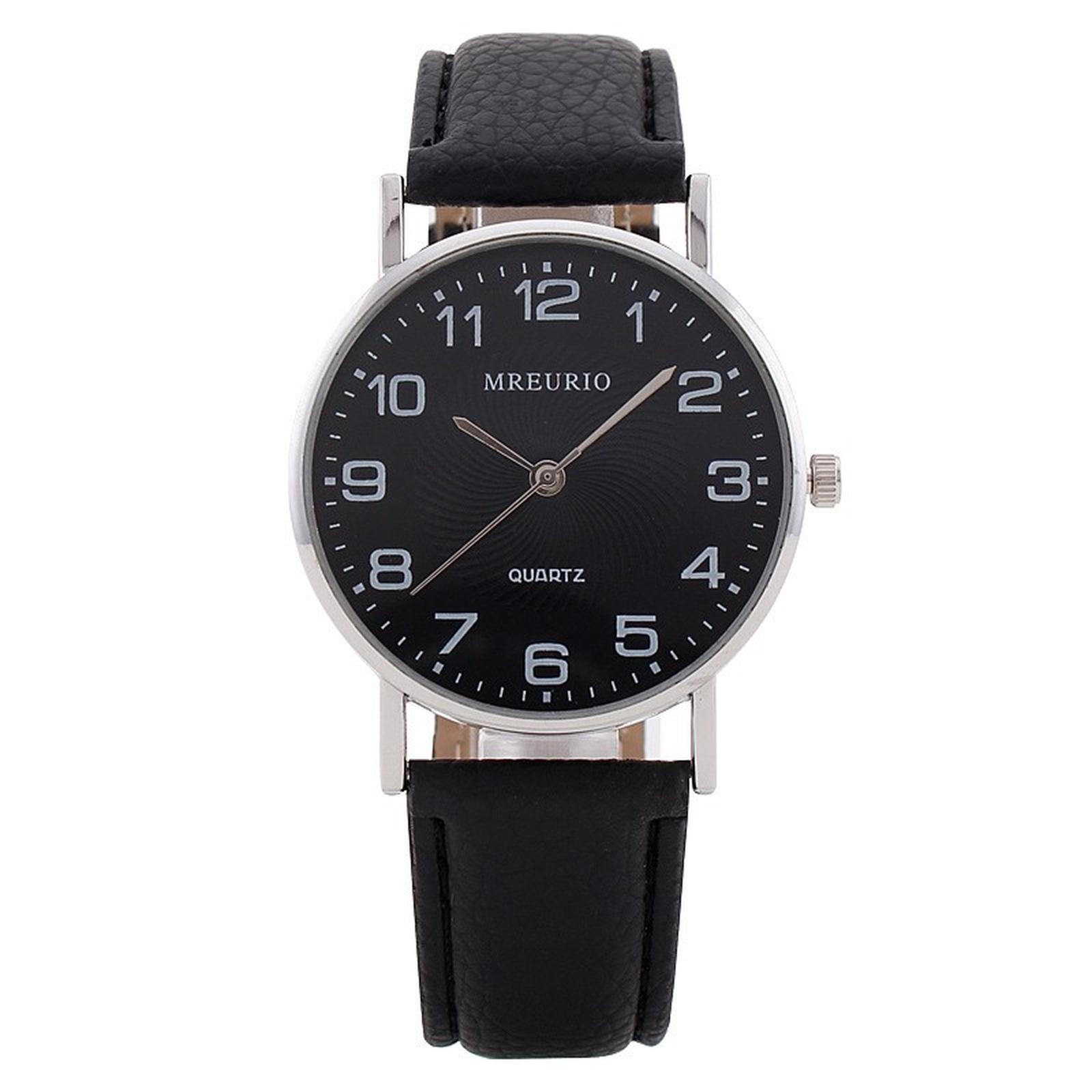 

Мужские водонепроницаемые светящиеся наручные часы-будильник для бега One Size чёрный