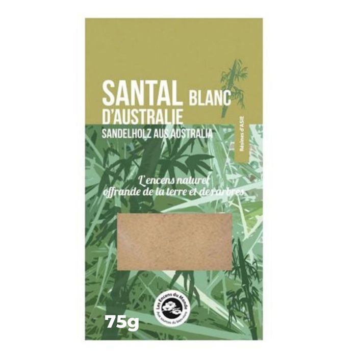 Mélange de Santal blanc à brûler 75 g