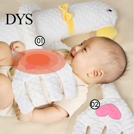Rhythmic Gentle Pressure Doll Baby Soothing Sleep Hand Pillow with Adjustable Patting Modes Advanced Toy Soother Soft Plush Cuddle Buddy for