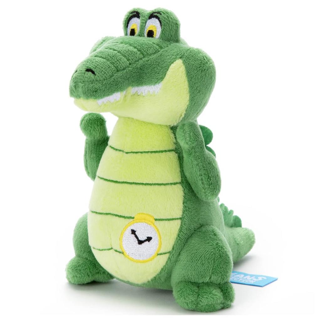 Disney Character Washable Beans Collection Tick-Tock Crocodile Plush Toy, Approx. 14cm Wide