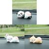 Animal Car Decor Resin Playful Bunny Car Accessory Ideal For Gift Giving And Celebrations