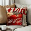 CCocasCColas Office Cushion Pillowcase Car Cushion CoverXCM Lumbar Pillowcase Sofa Pillowcover