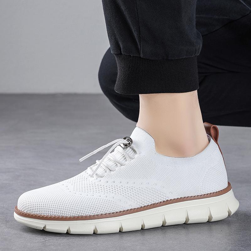 Men's Running Shoes Breathable Man Sports Sneakers Lace Up Comfort Casual Walking Shoes Athletic Training Footwear