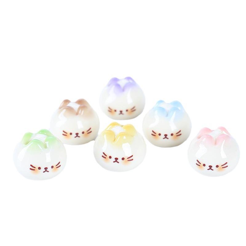 3D-игрушка для еды KK Bun Cream Glue Kit DIY: Аксессуары из смолы для чехлов для телефонов, заколок и повязок на голову