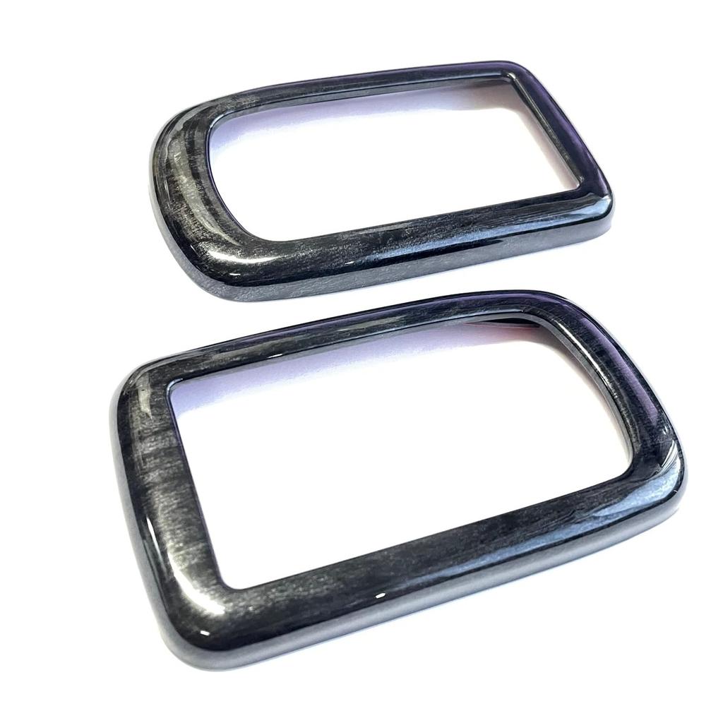 CGP Front Door Inner Handle Black Wood Grain Interior Handle Cover for Model Hijet Truck and Hijet Jumbo Bezel, S500P/S510P (Early Only)