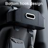 Car Backseat Organizer with Cup Holder Tissue Box Multifunctional Universal Automotive Seat Headrest Hanging Storage Box Hook Car Accessories