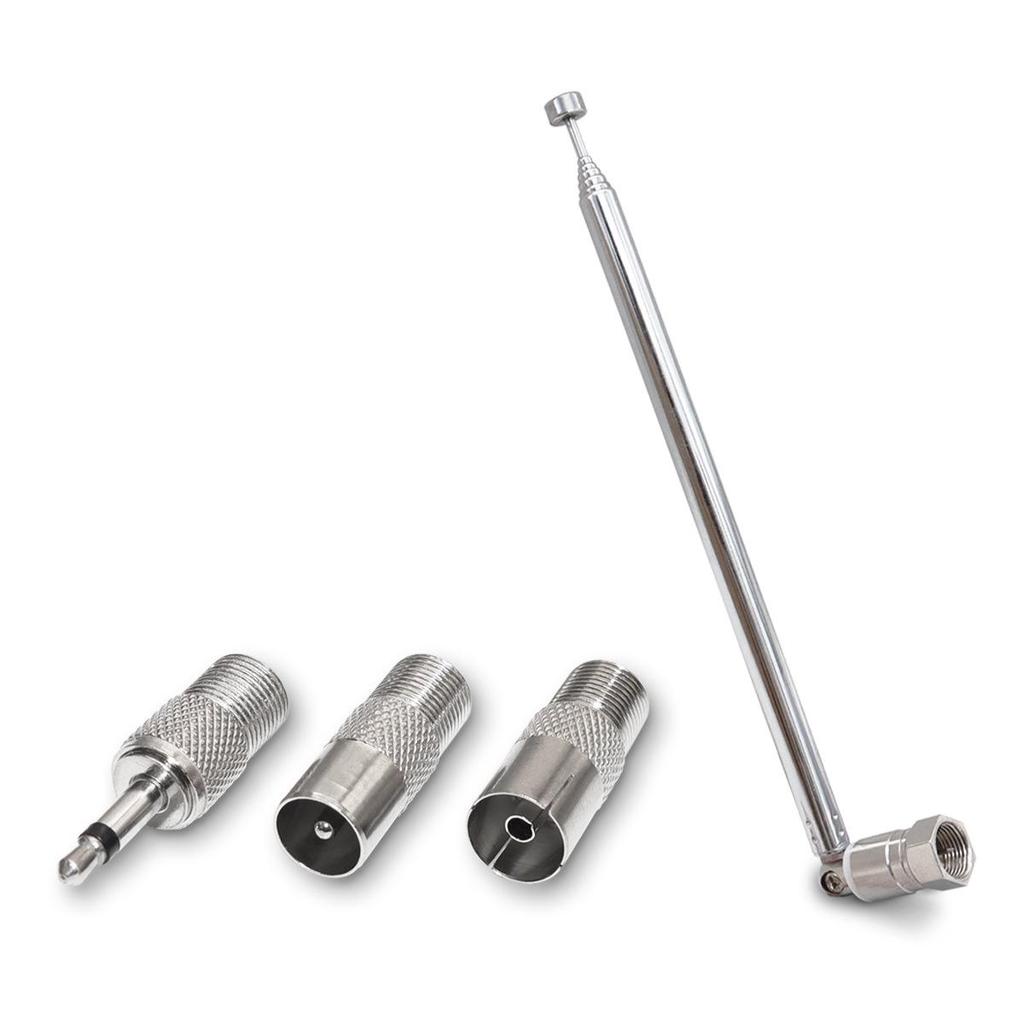 Universal FM Telescopic Rod Antenna with BNC Male Connector