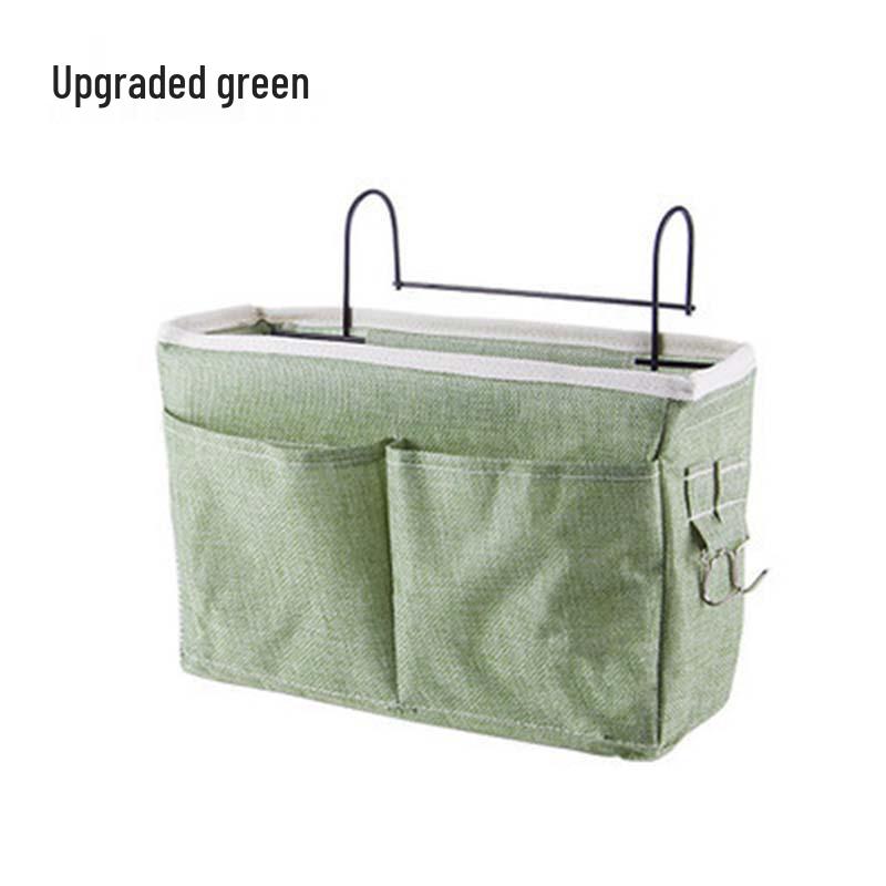 

Bunk Bedside Hanging Storage Bag - Dorm, College Upper Bunk Organizer Upgraded