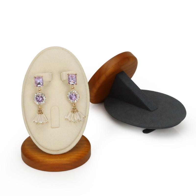 Wood Jewelry Organizer Lightweight Rack for Displaying Bracelets Necklaces and Earrings Accessories Organization Shelf