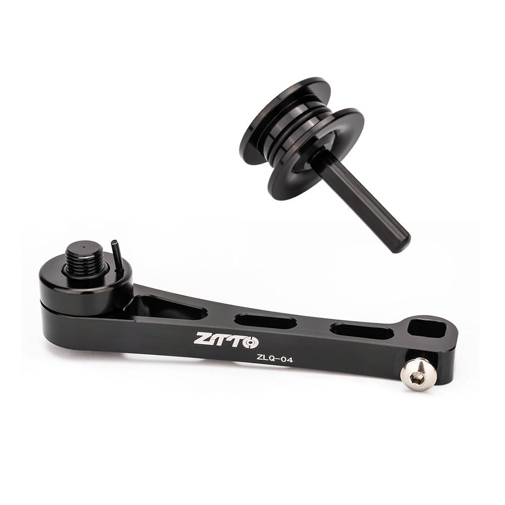 ZTTO Bike Single Speed Chain Tensioner Rear Derailleur CNC Aluminum Alloy Mountain Road Bicycle Chain Anti-drop Stabilizer