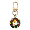 Santa Claus Tree Keychain Women's Ornament: Christmas Pendant for Car, Backpack, or Small Gift