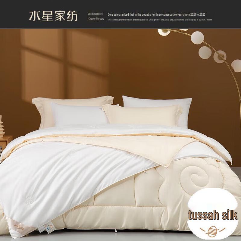 

Mercury Home Textiles Silk & Wool Dual Quilt System