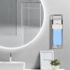 Wall Mount Liquid Dispenser Elbow Press Hand Washing Liquid Dispenser Hand Cleaning Liquid Pump Bottle For Household Use