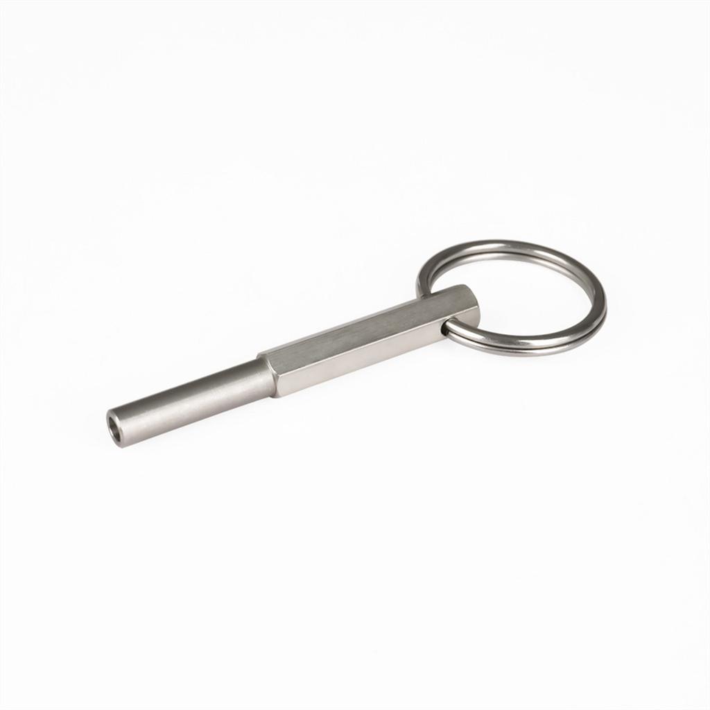 Professional Oval Head Bit Repair Set with Keyring Seal Rings Machines Repair Tool for Espresso Machine Servicing