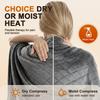 Heating Pad for Back Pain & Period Cramps - XL 35"x20" Electric Heating Pads for Neck, Shoulder and Full Body Relief, Moist and Dry Heat, Soft