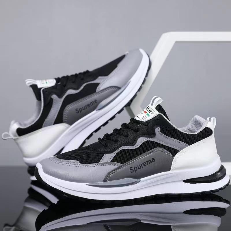 Spring and summer men's shoes mesh breathable sports casual shoes soft sole non-slip running shoes fashionable and versatile