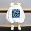 Italian Brainrot Kids Hoodie Funny Cartoon Graphic Thin Sweatshirts Tung Tungtung Sahur Casual Long Sleeve Tops Boy Girl Clothes