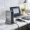Multiple Port USB C Charger Station 140W PD3.1 Fast Charging Hub With Intelligent Power Allocation For Office Gaming Setup