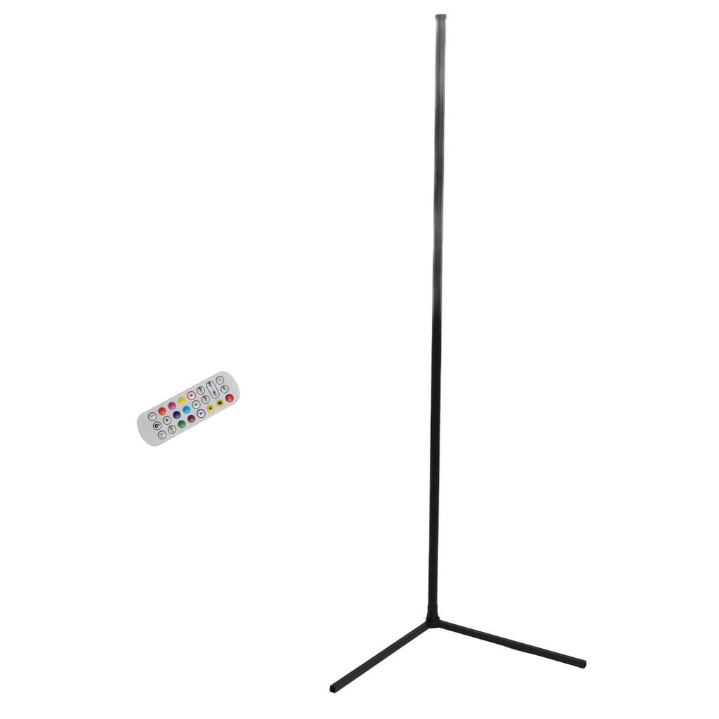 Corner Floor Lamp Dimmable RGB Color Changing Music Sync Modern LED Standing Lamp with Remote