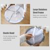 2 Layers Mesh Clothes Hanging Dryer Collapsible Sweater Hanging Drying Rack 2 Tier Foldable Mesh Basket Dryer Net