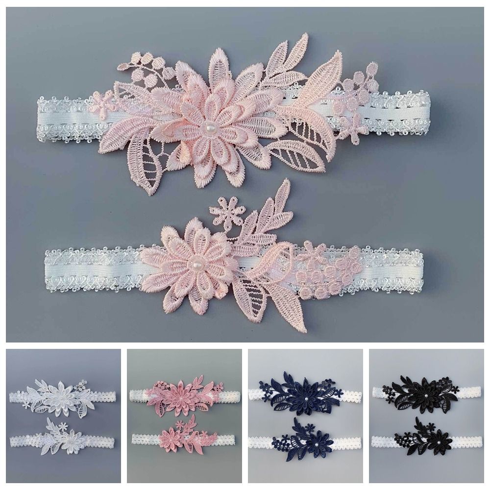 Lace Bridal Garter Belt Polyester Bridal Thigh Ring Fashion Leg Ring Bridal