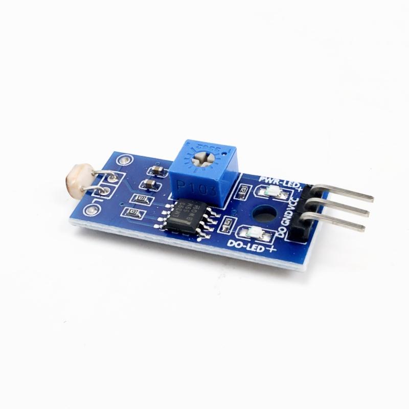 5/10PCS Photosensitive Sensor Module 3Pin 3.3V-5V Photoresistor Light Detection Resistance Module Photo Resistor for Arduino