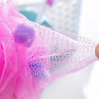 Sponge Shower Ball Bubble Ball Shower Towel Set of 6 DD-11057