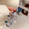 1Pcs Exquisite Peacock Rhinestone Brooch For Women Clothing Coat Accessories Gifts