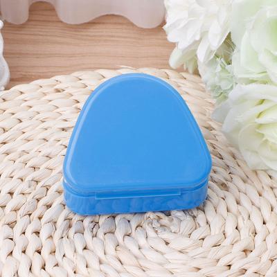 Dental Orthodontic Retainer Denture Bath Mouthguard Storage Box for Case Tray