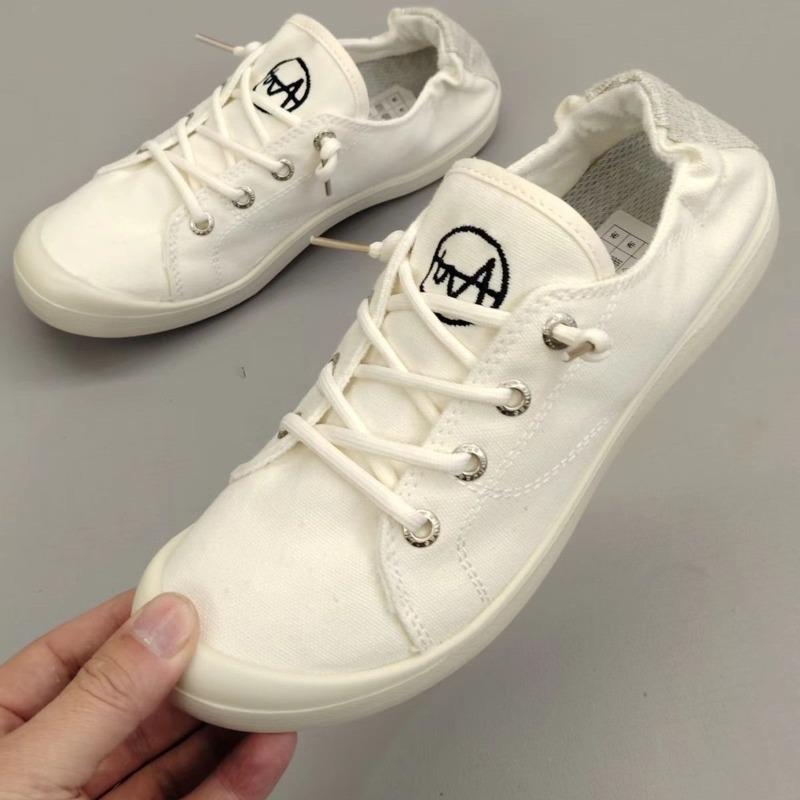 

Женская обувь маленькие белые туфли женские новые весенне-летние тонкие дышащие туфли повседневные универсальные кеды парусиновые туфли женские 37