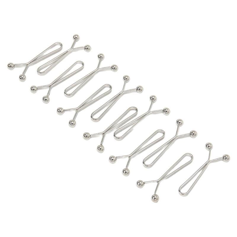 12 Pcs Hijab Pins Accessory Convenient Scarves Fixing Clasp Alloy Scarf Clip