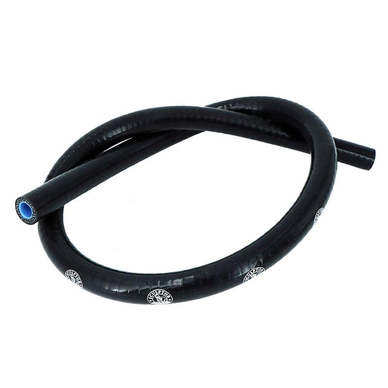 Silicone Tubing Hose Radiator Intercooler Silicone Pipeline Universal Braided Tube 3 Layer 1M 6.5-25mm Blue