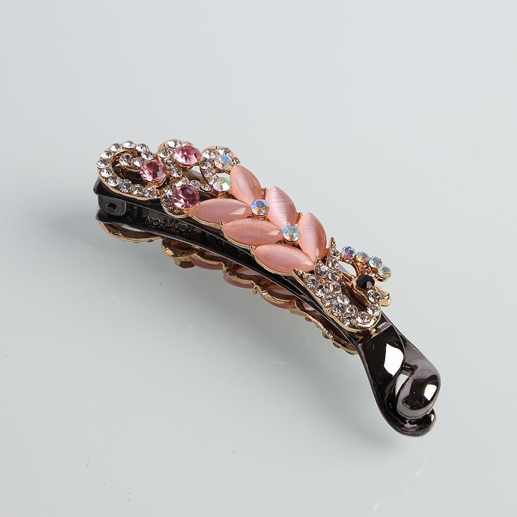 Damen Nadel Haarnadel (Rosa) Haarschmuck-Klammer