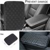 Car SUV Armrest Pad Cover Auto Center Console Box Leather Cushion Pads Universal