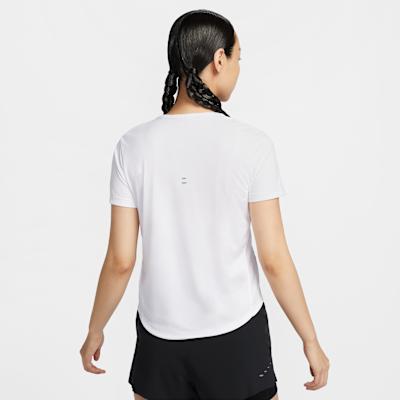 Nike Dri Fit Short Sleeved T Shirts Women's White