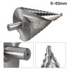 6-60Mm Stap Boor Pagode Boor Spiraal Multifunctionele Boor Power Tool Voor Professionele Houtbewerking Onderdelen Accessoires