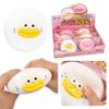Brinquedo Jumbo Squishy para Alívio de Estresse Divertido Pão Mantou Brinquedo de Apertar TPR Macio de Subida Lenta Brinquedo Fidget para Crianças Adultos Aleatório 1 peça