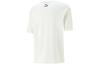 Puma T Shirts Unisex White Crew Neck Moderate Straight Fit 623147-65