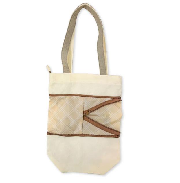 mofusand Stretchable Tote Bag S size ( Beige ) Japan NEW