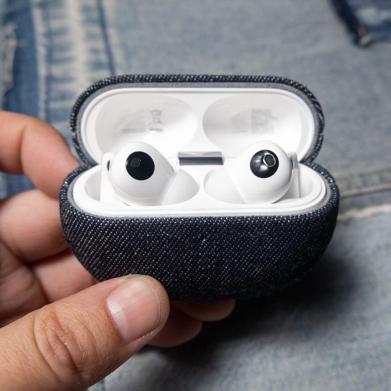 

Chieryuan Cattle Applicable to Huawei Freebudspro3/4 Generation Earphone Case Fancy Drop-Resistant Retro Minority Wireless Bluetooth Earphone Cover Huawei FreeBuds Pro4 Primary color Denim