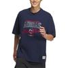 adidas MS Round Neck Sport Casual Short Sleeve T-Shirt Men Tops Navy-Blue JN9473