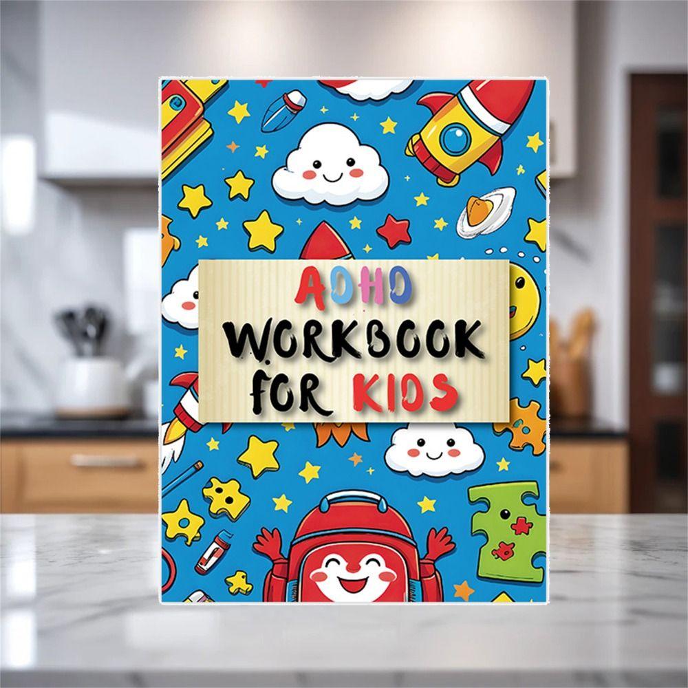 Strengthen Focus ADHD Task Workbook Simple Activities A4 Handbooks Behavior Management