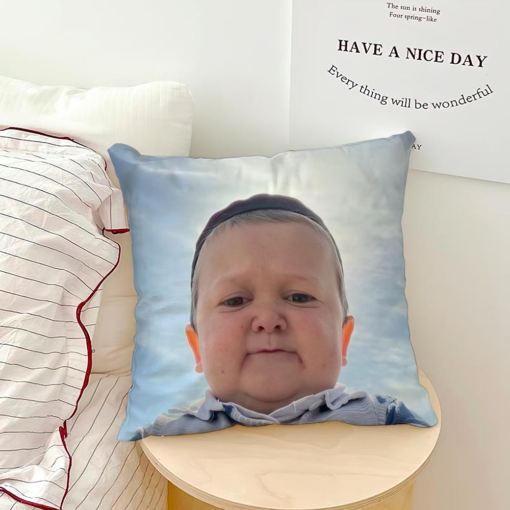 Funny Hasbulla Magomedov Pillow Case Sofa Living Room Bedroom Headboard Backrest Cushion Square Cushion Nap Time