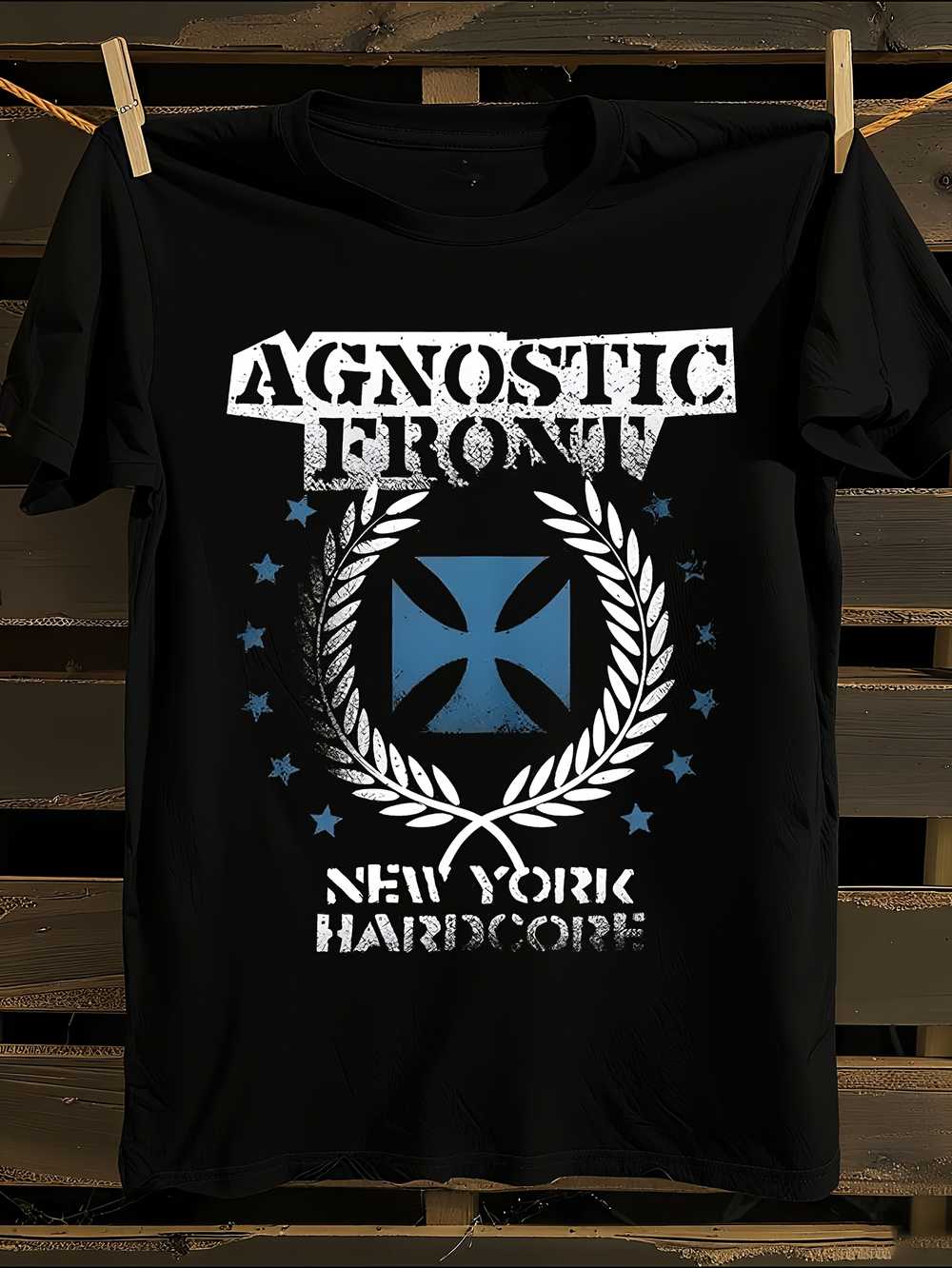 Agnostic Front New York Hardcore Logo T-Shirt XXL