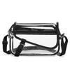 Casual Transparent Crossbody Bag Versatile Large Capacity Shoulder Bag PVC Handbag