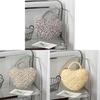 Floral Embroidery Cosmetic Bag With Large Capacity For Travel And Home Use